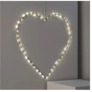 cœur lumineux 60 cm