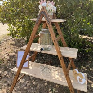 Escabeau de peintre en chêne