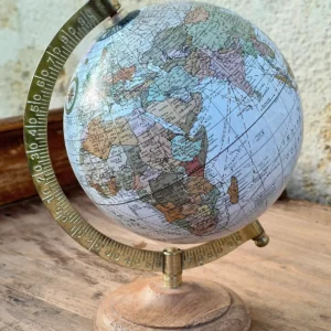 Globe bleu 20 cm