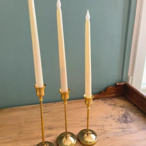 Bougies cierge à led 27,50 cm (sans les piles)