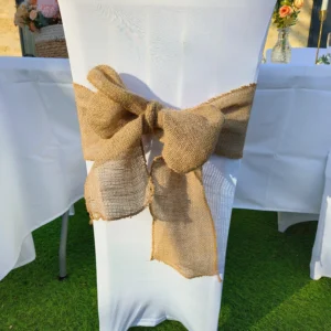 Nœud de chaise en toile de jute