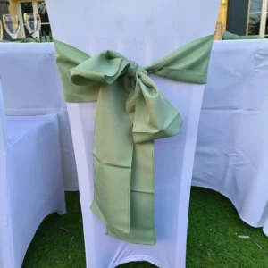 Noeud de chaise satin vert