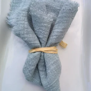 Serviettes vert sauge