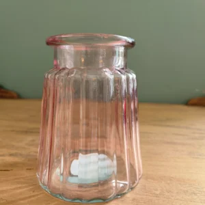 Vases large 12 cm rosés