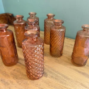 Vases longs terra cotta 13 cm